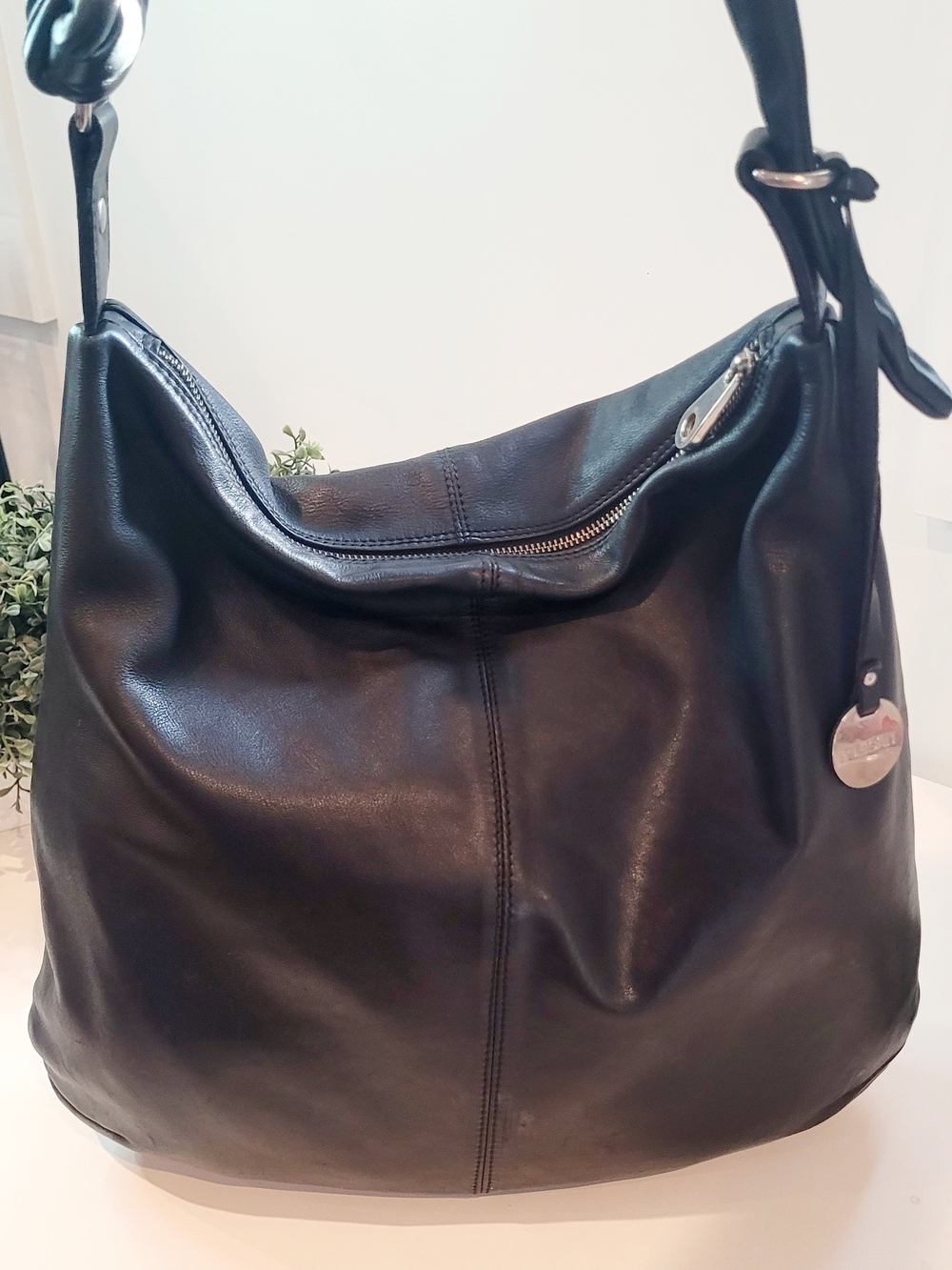 Pulicati Made In Italy Leather Slouchy Hobo Bag